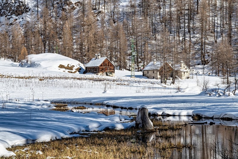 Cabin in the mountains